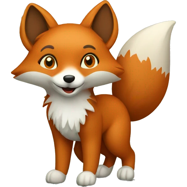 Fox in Forest  emoji