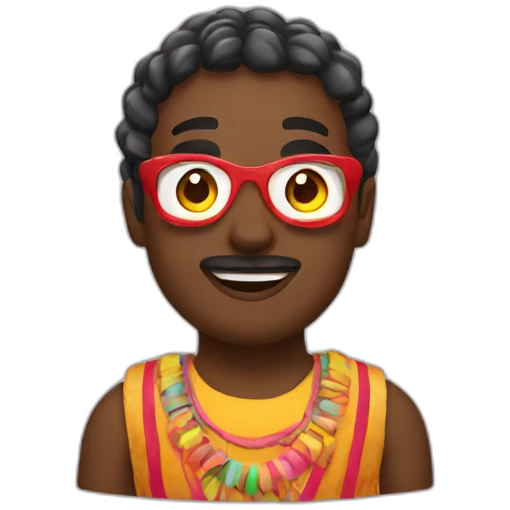 festival goer emoji