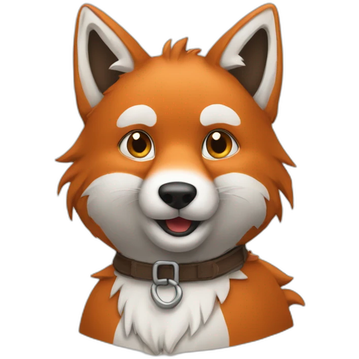 Renard avec 9 queue emoji