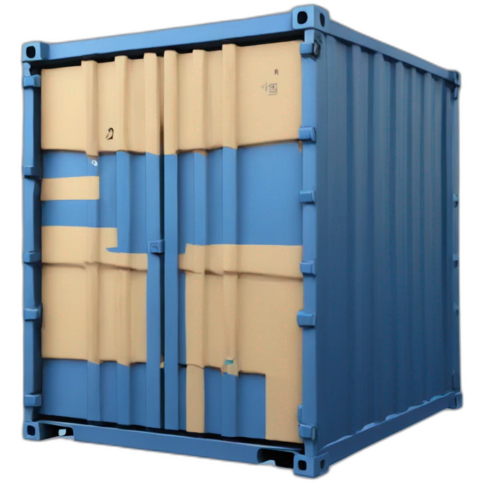 blue container emoji
