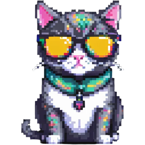 cat wearing sunglasses emoji