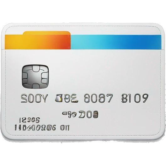Credit card emoji