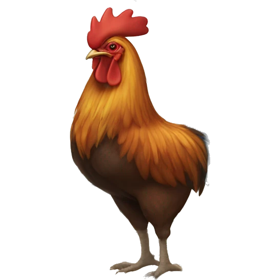 Rooster in the oven emoji