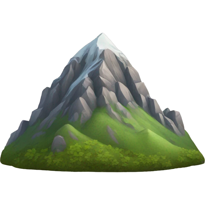 mountain emoji