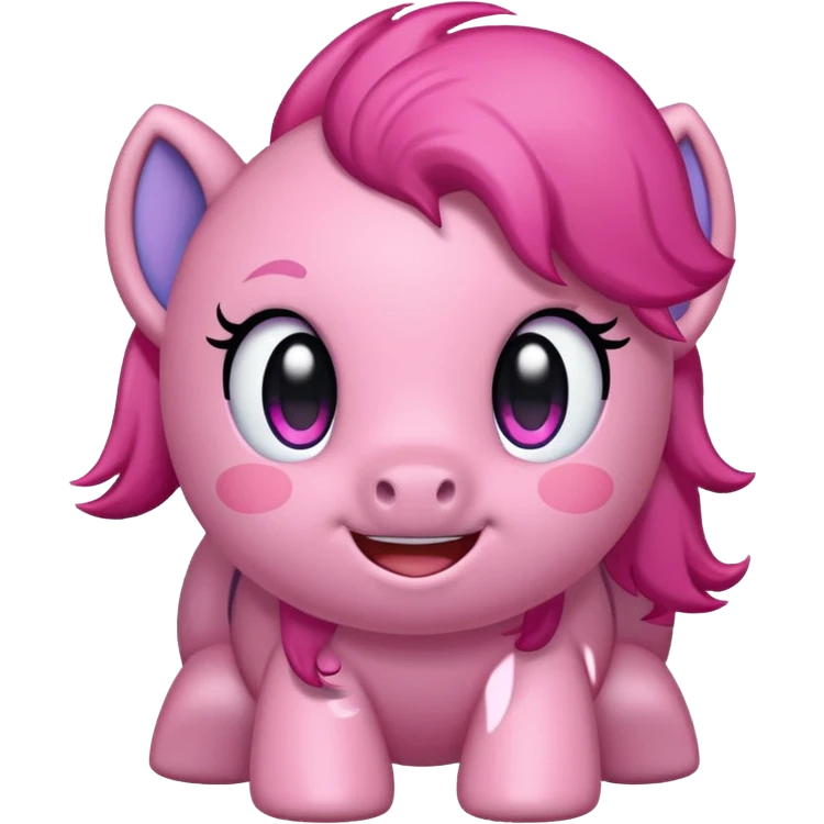 Kirby-MLP-Pony-fusion, full body emoji