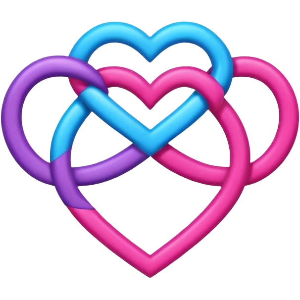 polyamory symbol emoji