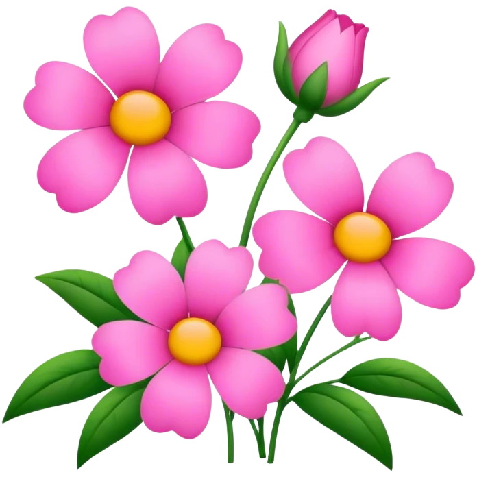 Pink emoji