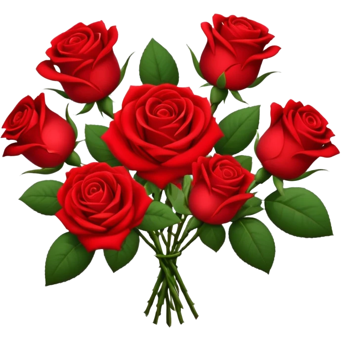 bouquet of roses  emoji