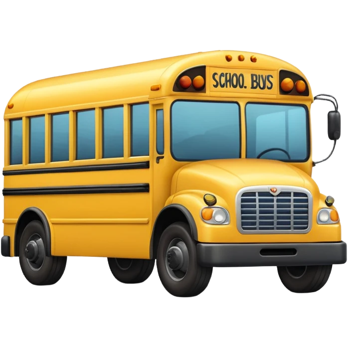 bus escolar emoji
