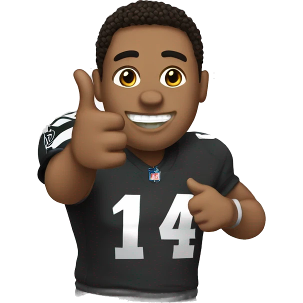 Raider fan thumbs up emoji