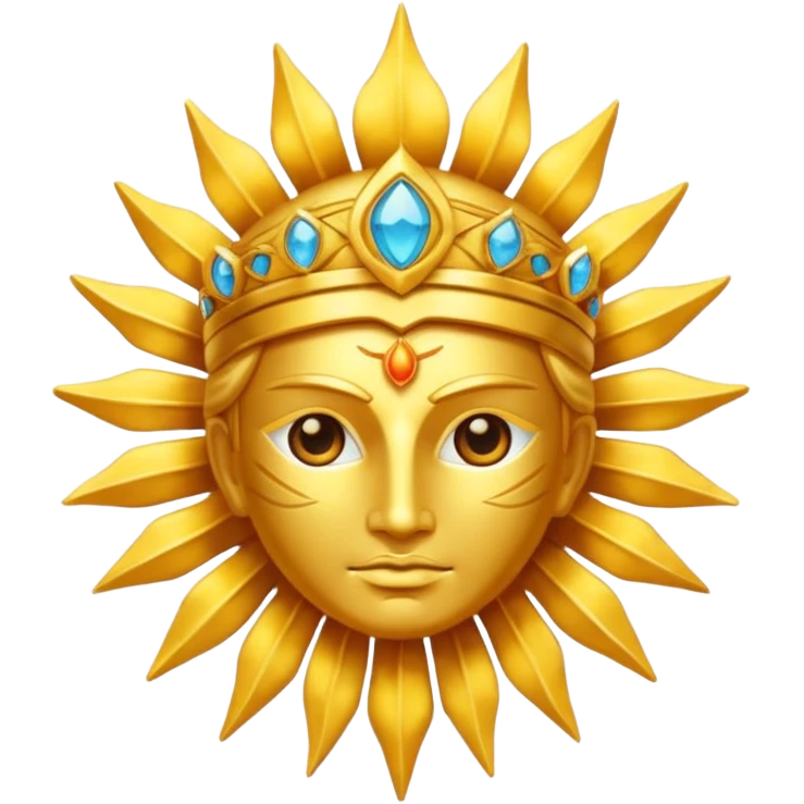 sun emperor emoji