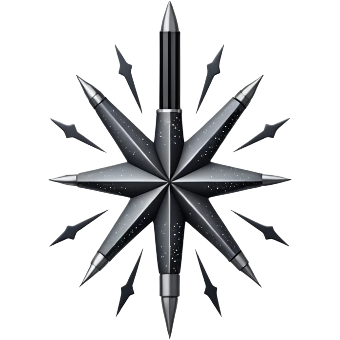 star drawn with fountain pen emoji