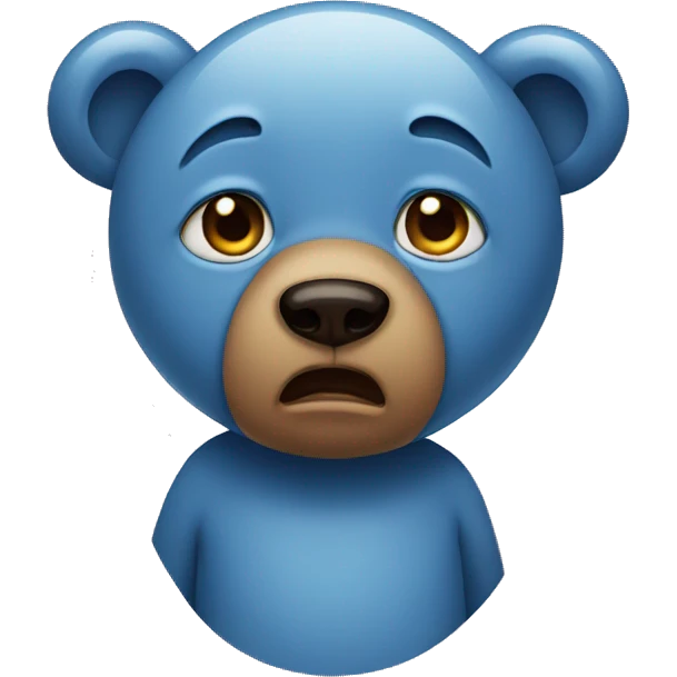 Crying Bear  emoji