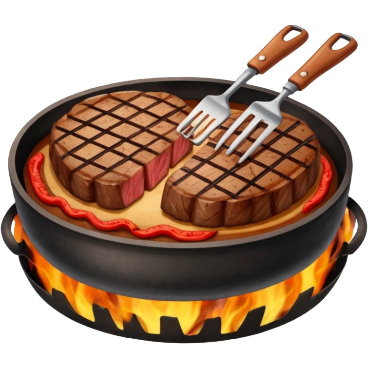 bbq steak emoji