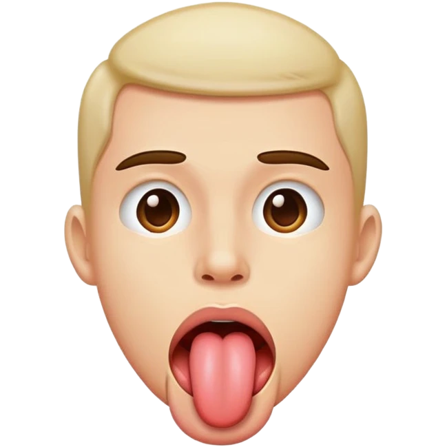 tongue sticking out emoji