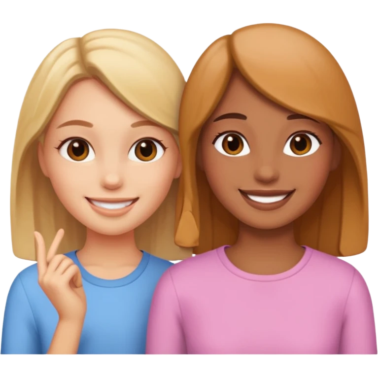 2 Besties g girls emoji