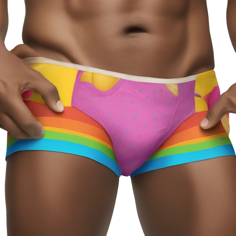 man in panties emoji