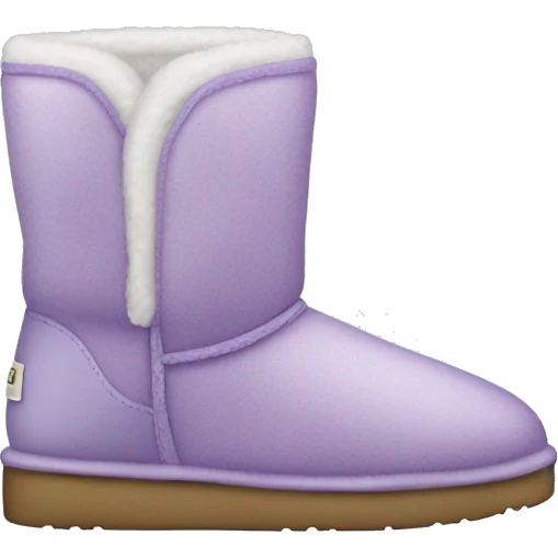 lilac uggs emoji