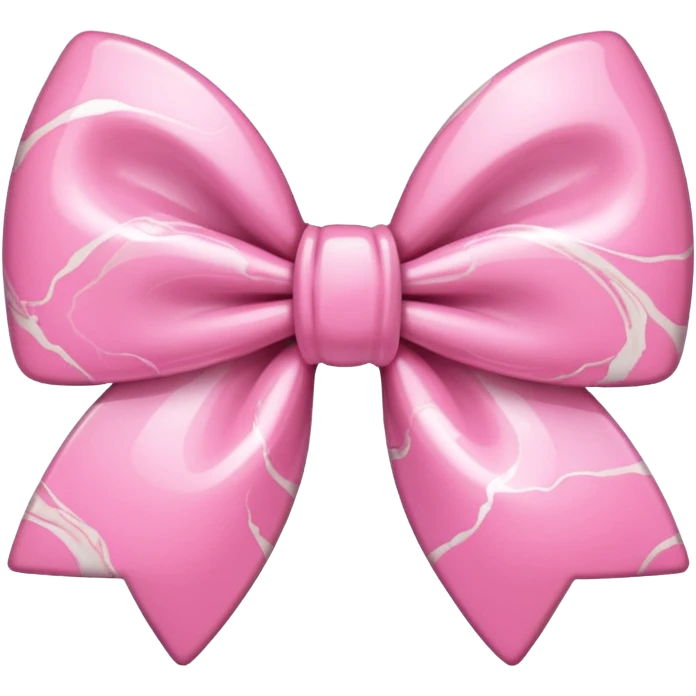 marble rosa bow emoji