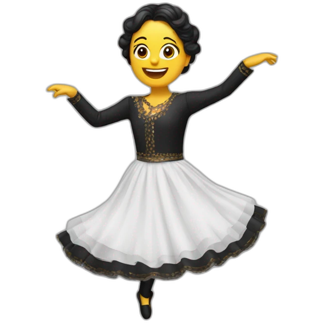 Un caca danse la macarena emoji