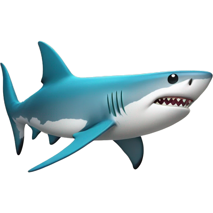 shark on surf board emoji