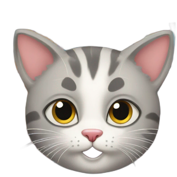 cats at a birthday party emoji