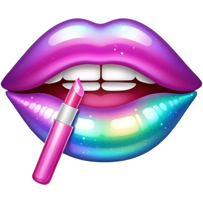 1990’s lip gloss emoji