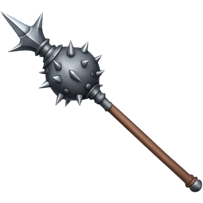 medieval mace emoji