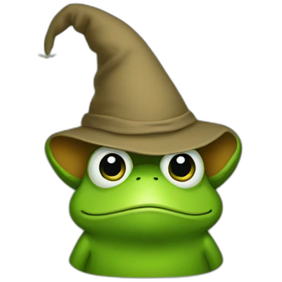 apu-frog-gnome-hat emoji
