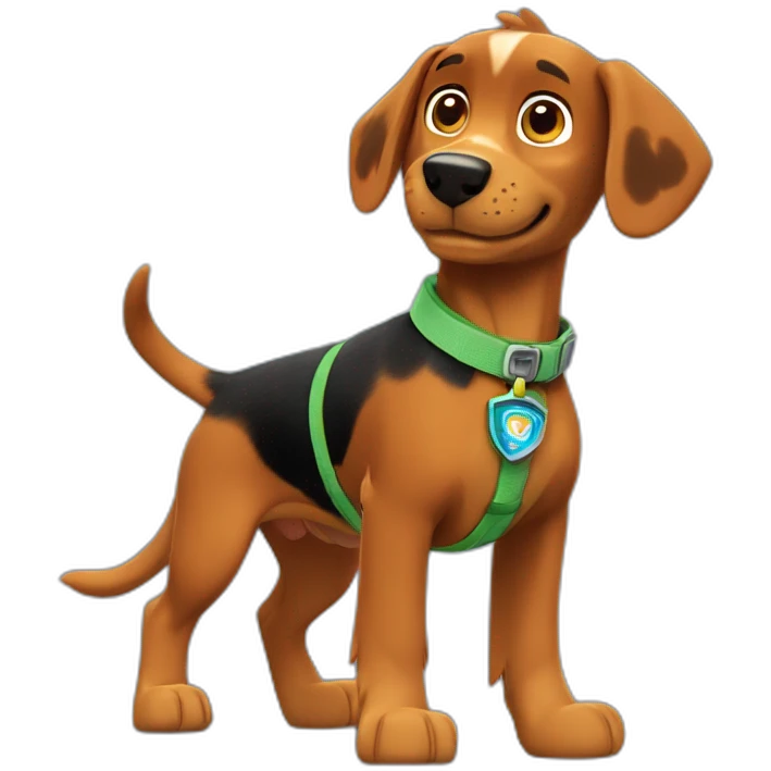 paw patrol teckel emoji
