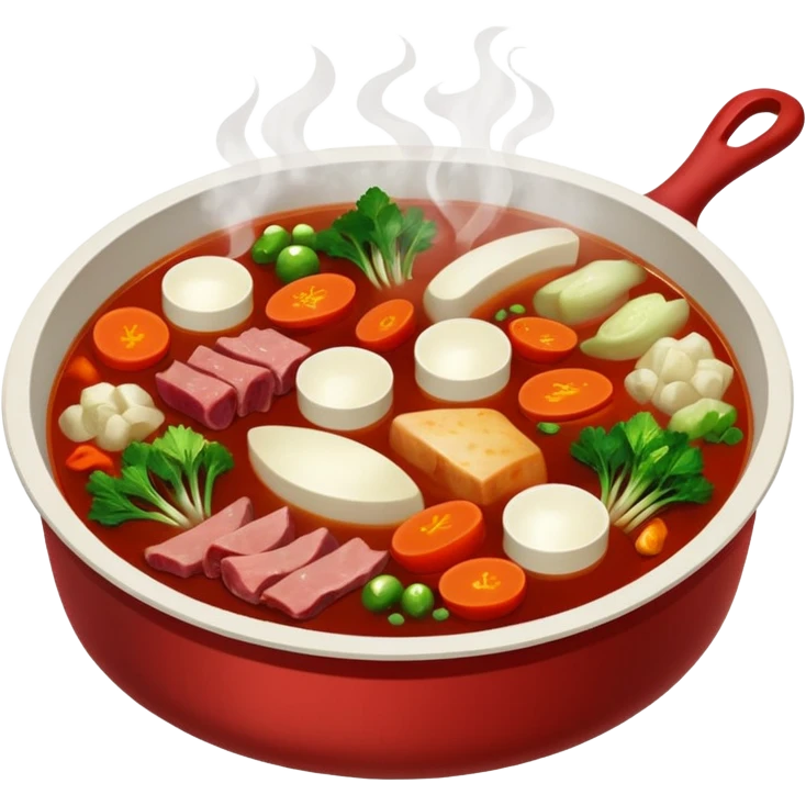 Two flavour hotpot emoji