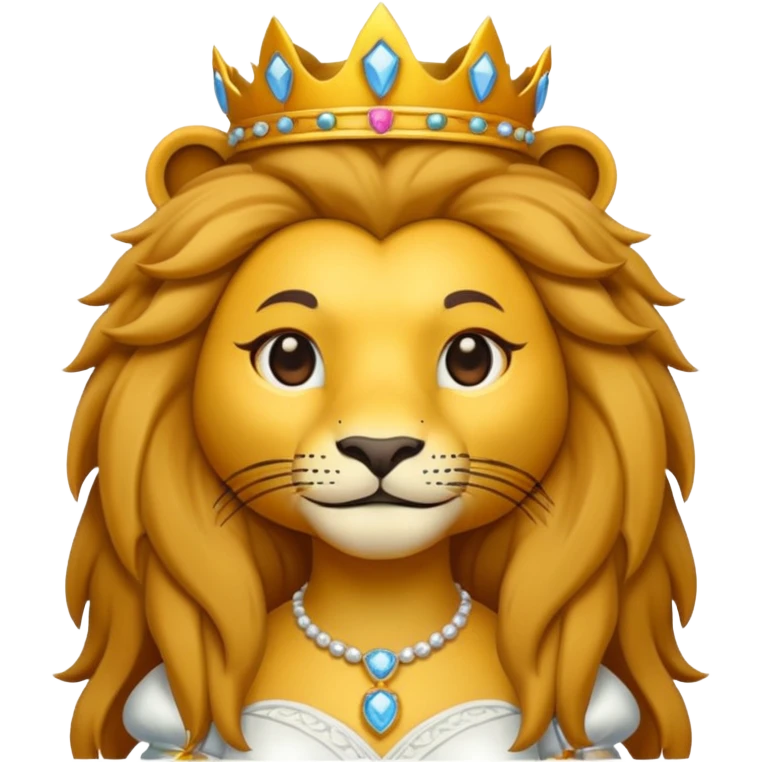 lion bride emoji