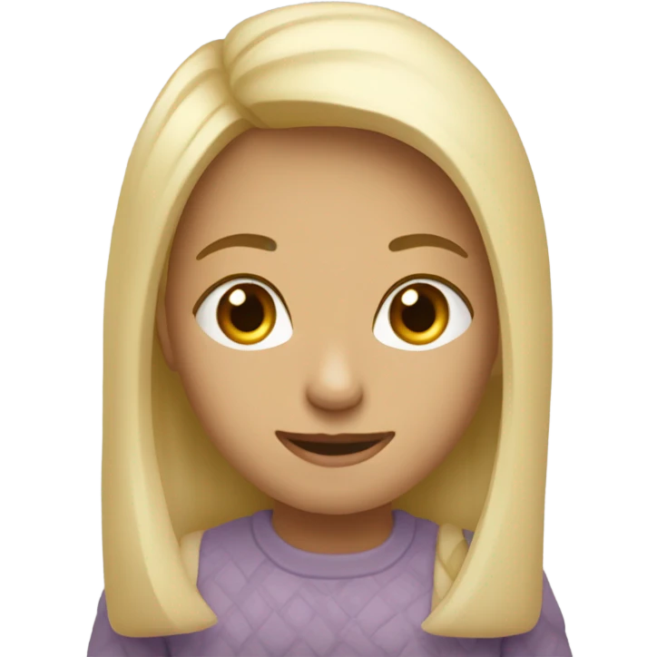 Девочка с очками  emoji