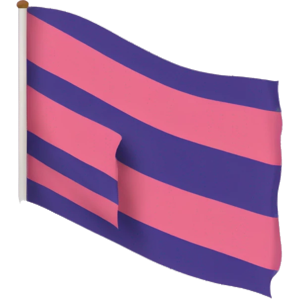 Bisexal flag emoji