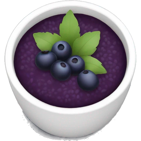 Açaí bowl  emoji