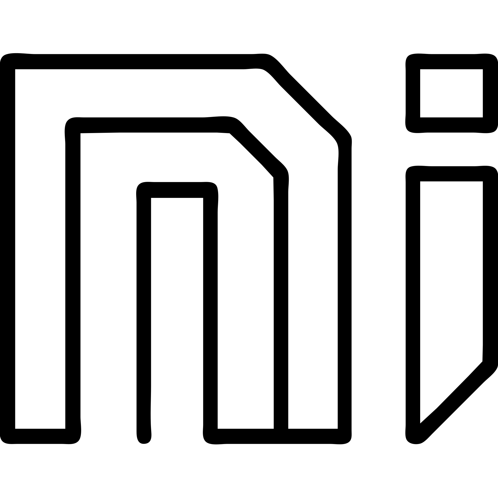 the word 'Mi' in a geometric icon style, sharp angles, abstract, tech-inspired emoji