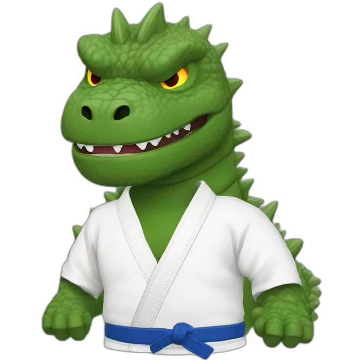 Godzilla jiu jitsu  emoji