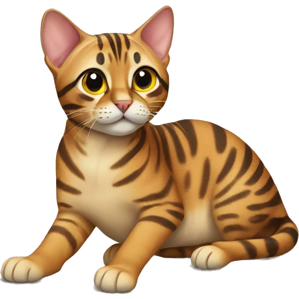 Bengal cat emoji