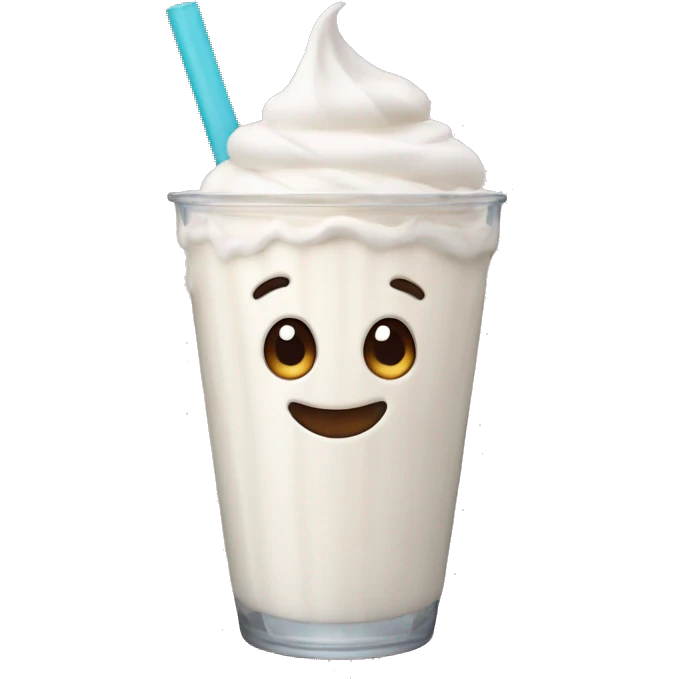 Milkshake emoji
