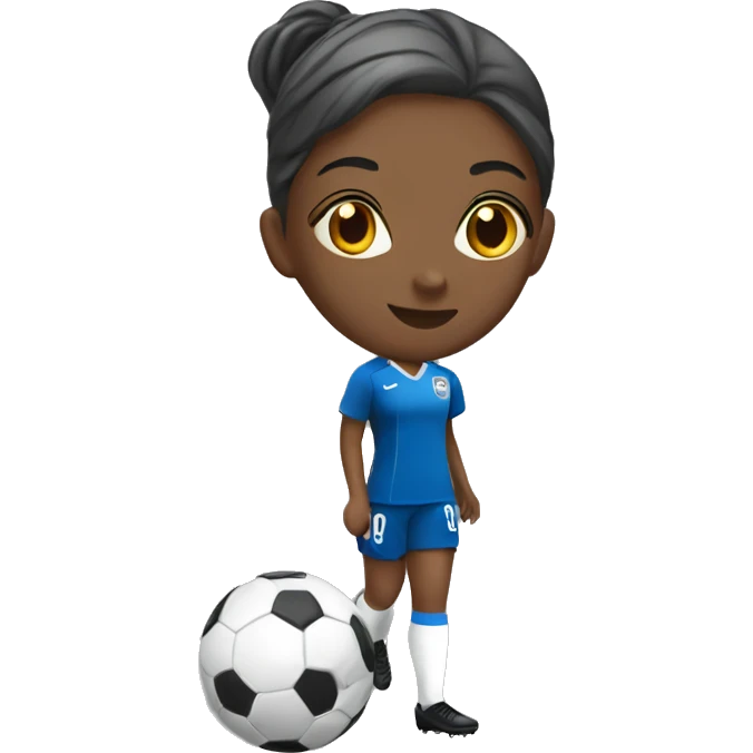 Female soccer player emoji