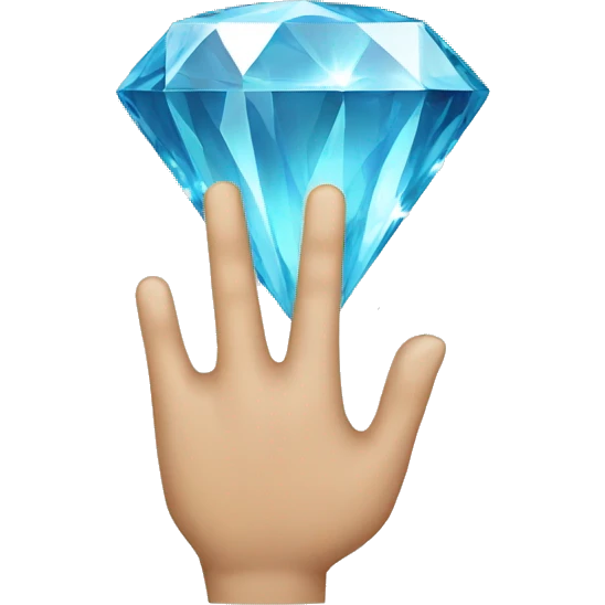 diamond hand emoji