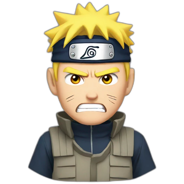 naruto angry emoji