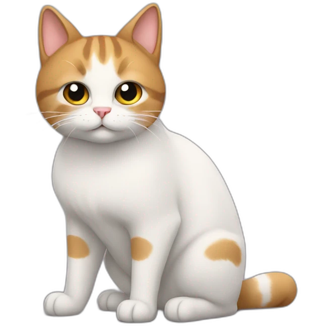 monday left me broken cat emoji