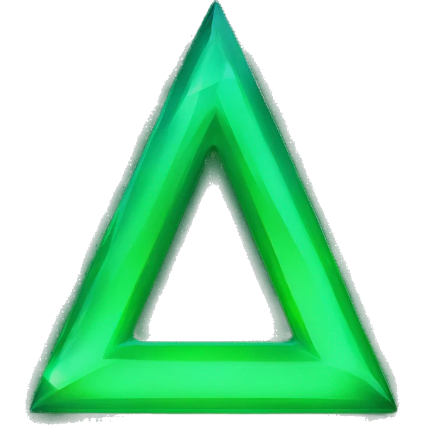 A mysterious shining omnious element Shining in neon green beautiful Looking Like  Emerald emoji