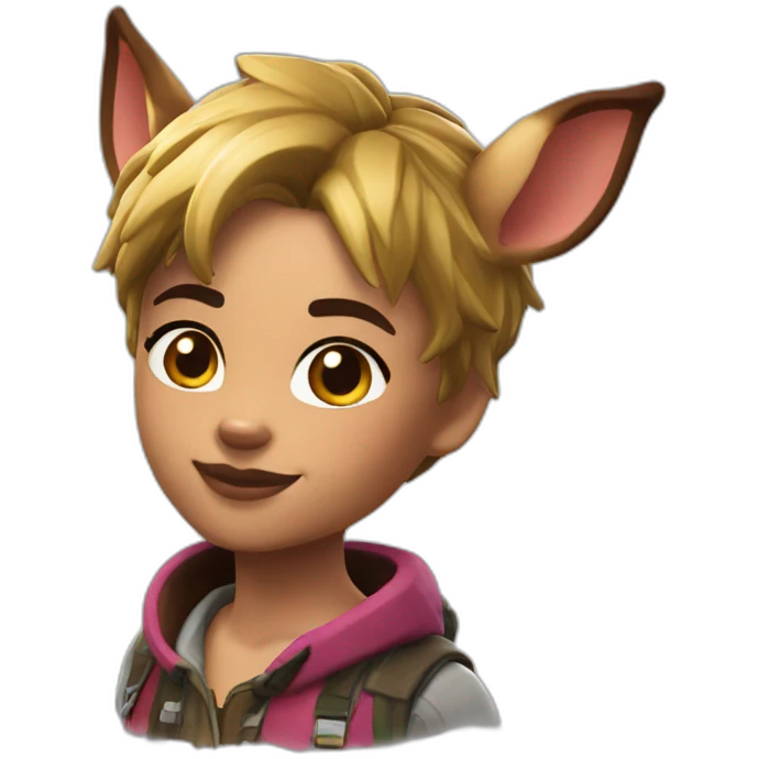 Le skin bambi fortnite  emoji