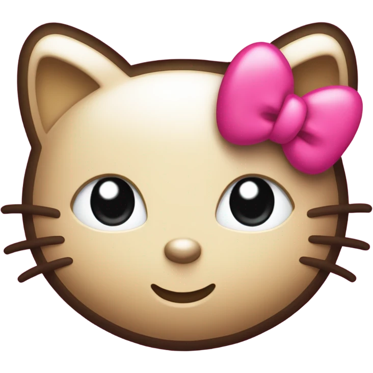 hello kitty heart emoji