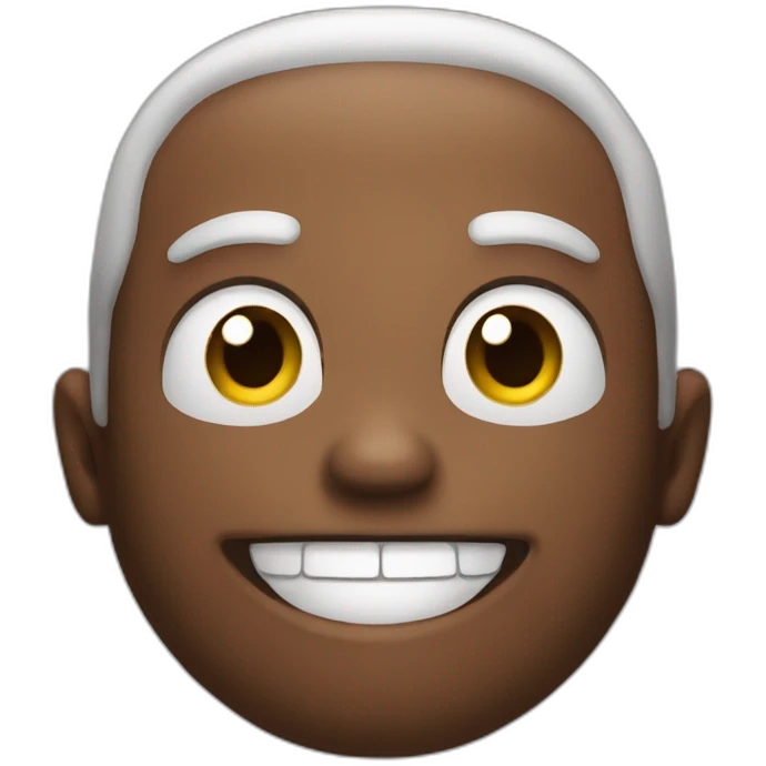 Big but smilling emoji