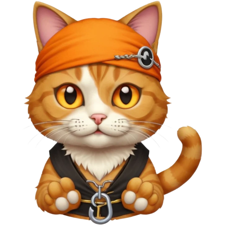 گربه دزد دریایی emoji