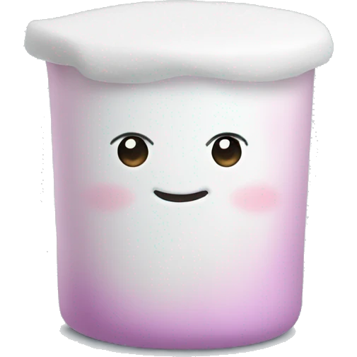 Marshmallow au toilette  emoji
