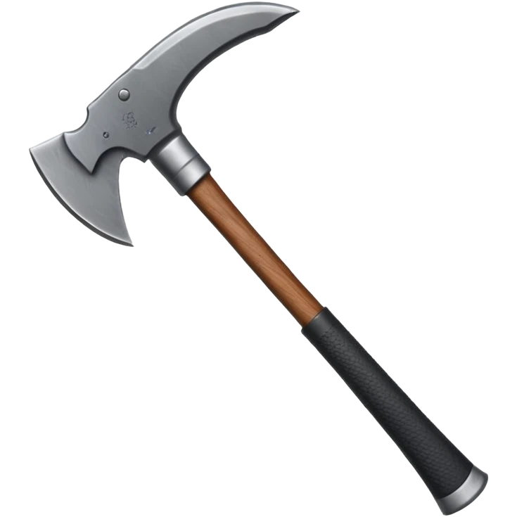 black metal climbing axe emoji